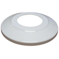 White Standard Profile Aluminum Flash Collar (7" Diameter Pole/ 22" Outside Diameter)